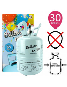 Bouteille Hélium 0,25 M3 de 12 à 30 Ballons