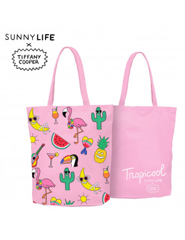 Tropi Cool Tote Bag Tiffany Cooper X Sunnylife