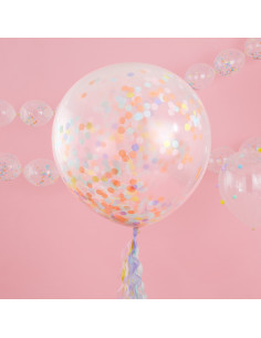 3-ballons-geants-confettis-pastels-decoration-baby-shower-bapteme-anniversaire-mariage