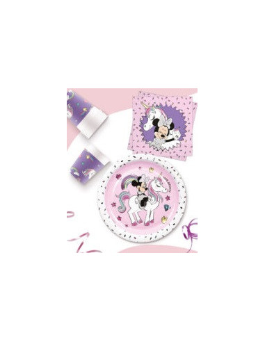Serviettes papier licorne - Décoration anniversaire licorne