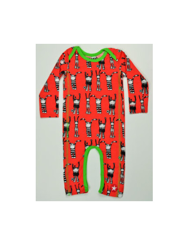 Pyjama ML Rouge Imprimé Puppet Kik Kid