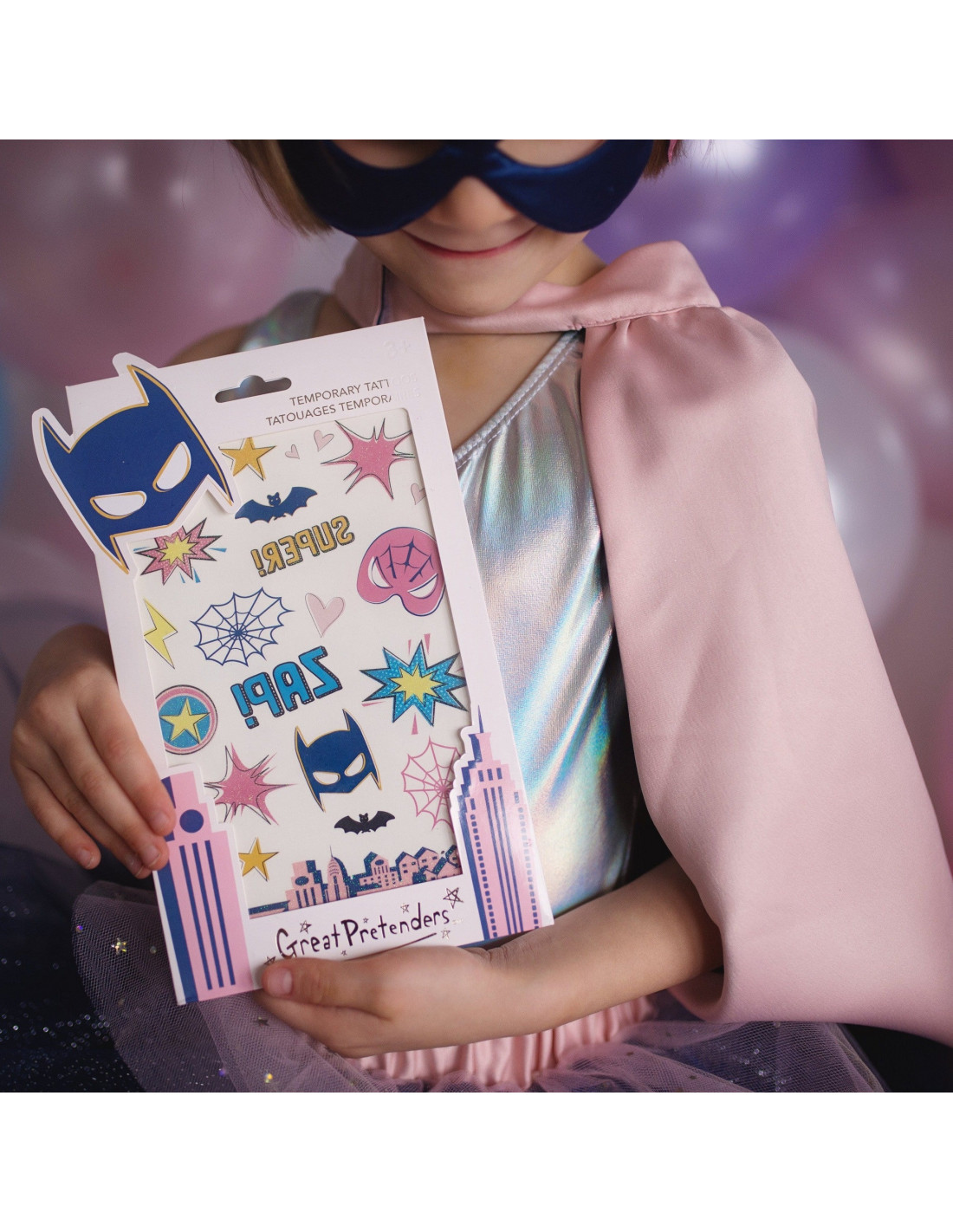 L'anniversaire des 4 ans sur le thème super-héros - Dans la peau d'une fille