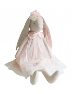 Petite Poupée Lapin Ballerine Tissu Fleurs Multicolores Alimrose - Les  Bambetises