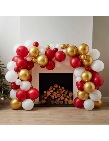 Sapin de Noël en ballons géant, décoration de Noël originale | CadoMaestro