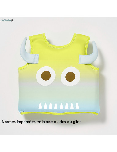 Gilet de Natation Monty le Monstre Sunnylife - Les Bambetises