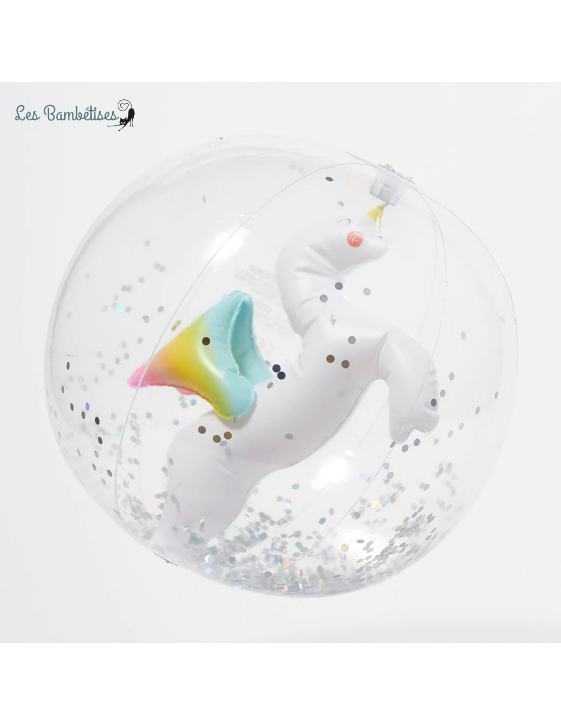 Ballon Gonflable 3D Licorne Sunnylife - Les Bambetises