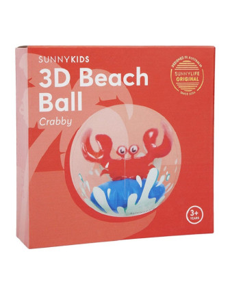 Ballon de Plage Gonflable Cœur 3D Sunnylife - Les Bambetises