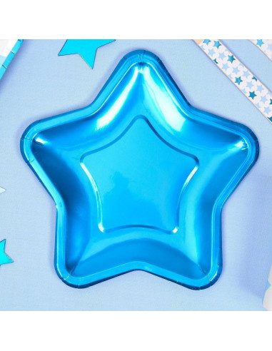 8-petites-assiettes-etoiles-bleues-decoration-baby-shower-bapteme-anniversaire