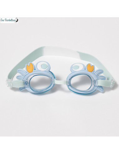 lunettes-de-natation-enfant-crabe-bleu-sunnylife-accessoire-plage