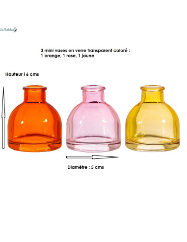 3-mini-vases-orange-rose-jaune-6-cm
