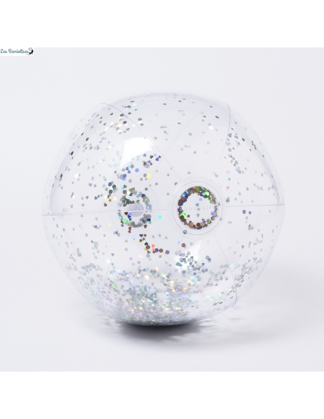 Ballon Gonflable Paillettes Irisées 35Cm Sunnylife - Les Bambetises