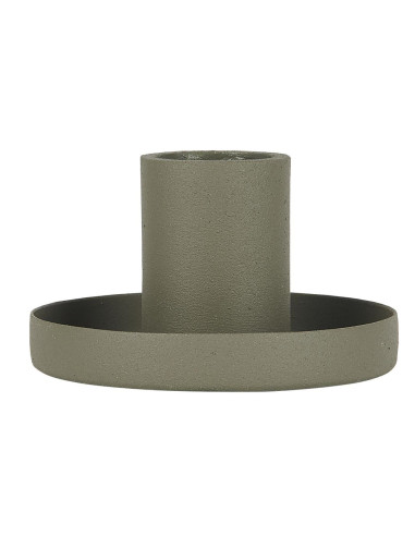 bougeoir-rond-vert-bronze-en-metal-7-cm