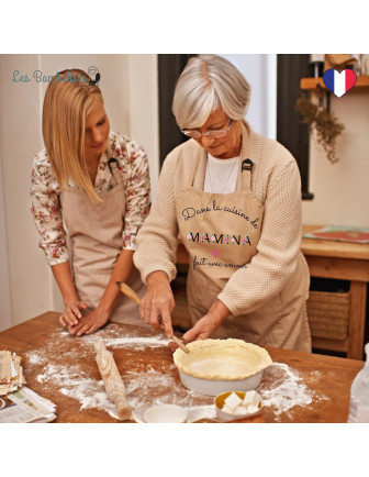 Tablier La cuisine de mamie - Sylvette en goguette