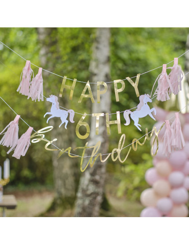 guirlande-anniversaire-licorne-princesse