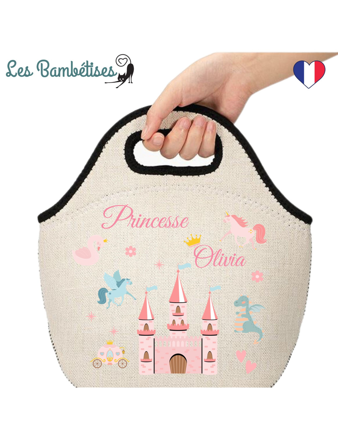 Gourde personnalisable Princesse – Cool and the bag