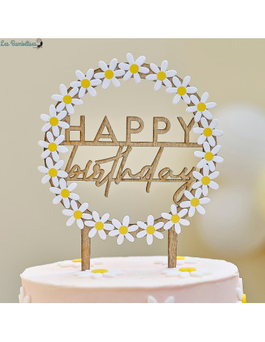 cake-topper-happy-birthday-marguerites