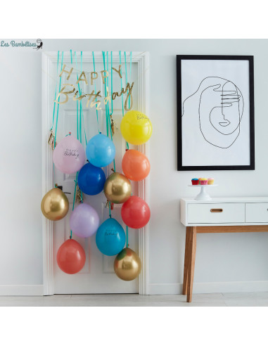 kit-anniversaire-deco-porte-multicolore