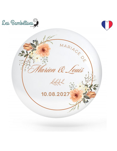 badge-magnet-porte-cle-mariage-boheme-personnalise-cadeau-invite-mariage