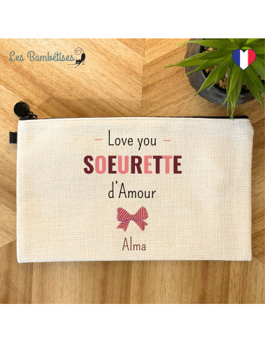 pochette-personnalisee-soeurette-noeud-cadeau-soeur-anniversaire