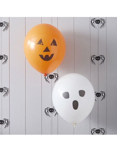10 ballons gonflables  pour décoration fête Halloween