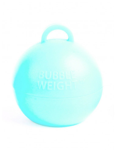 5 poids coloris bleu pastel pour ballons gonflables