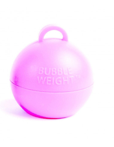 5 poids coloris rose pastel pour ballons gonflables