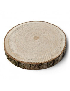 Rondin de bois 20-25 cms diamètre X2.5cms épaisseur